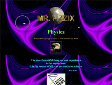 Tablet Screenshot of mrfizzix.com